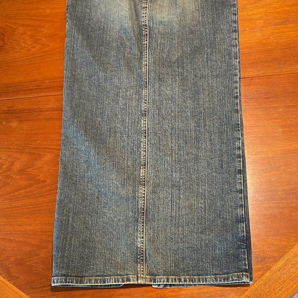 Guess vintage long denim skirt size 24 - Picture 6 of 8